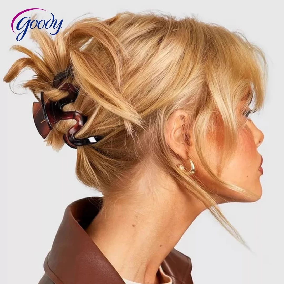 GOODY歌妮抓夹女发爪夹后脑勺发量多盘头发抓夹ins大号鲨鱼夹子