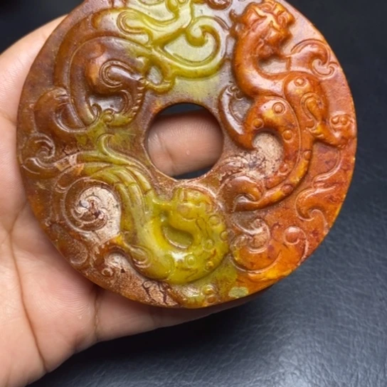 和田玉（糖玉）挂件未镶嵌