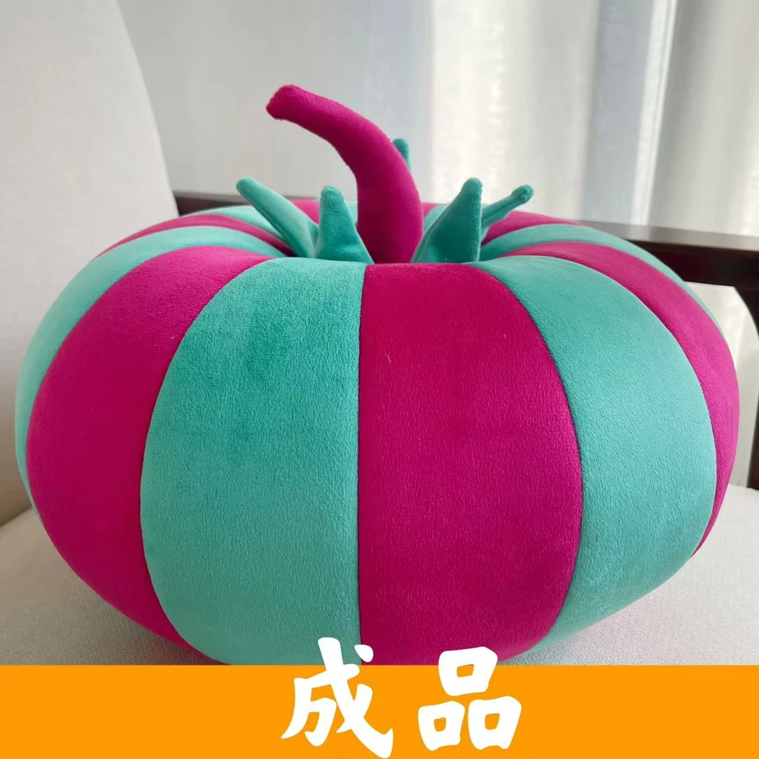 南瓜抱枕    (定做成品链接) 四季款高档天鹅绒面料
