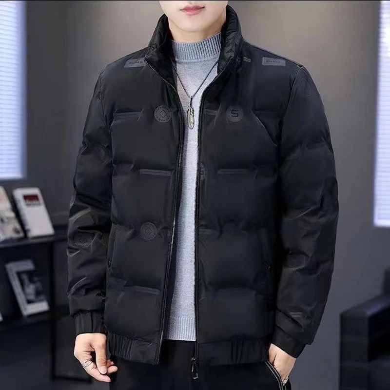 insi男士立领羽绒服秋冬季时尚休闲百搭潮流轻薄加厚保暖韩版帅气