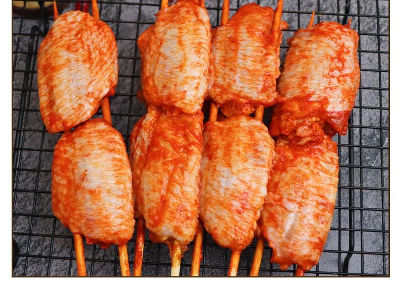 纯手工奥尔良鸡翅串4串/1份