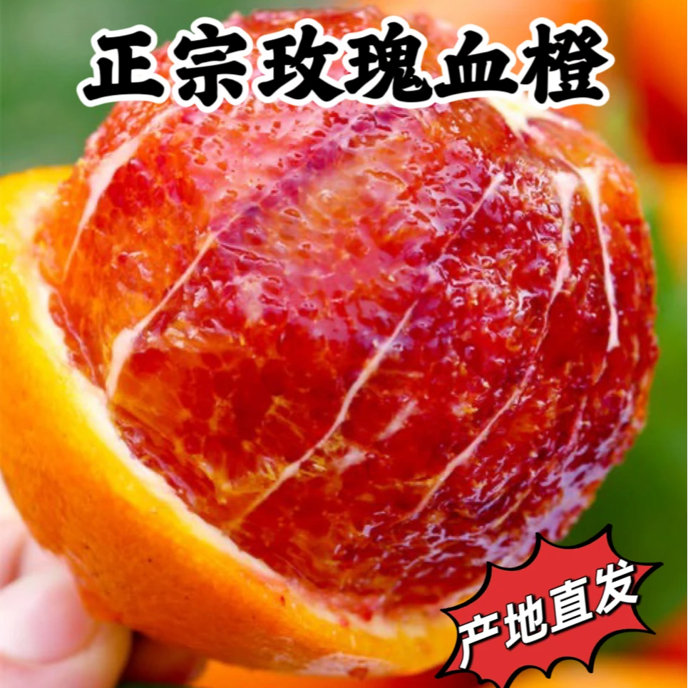 四川资中正宗塔罗科血橙新鲜水果当季整箱包邮孕妇橙手剥橙红心橙