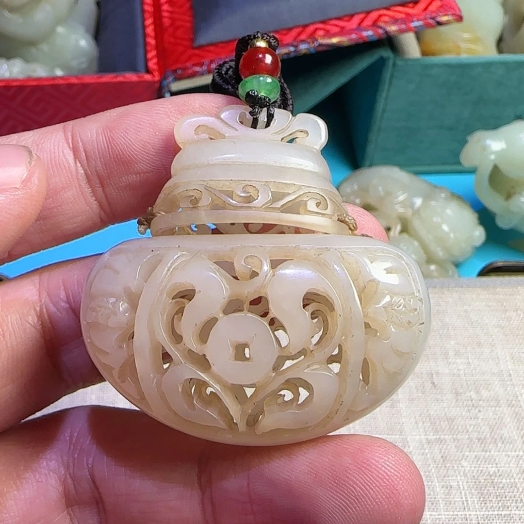 【闪购商品】和田玉挂件未镶嵌用****9