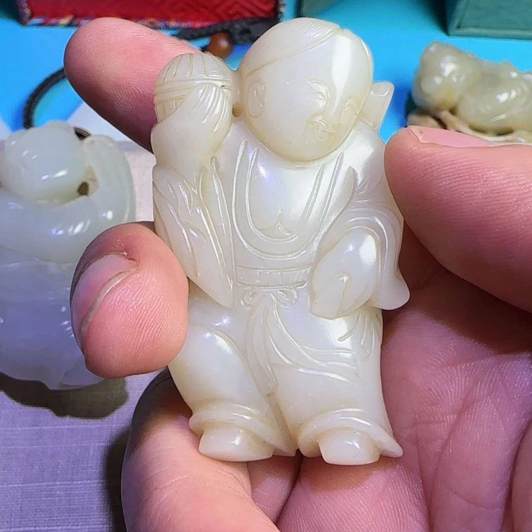 【闪购商品】和田玉把件未镶嵌柱*
