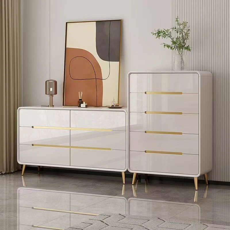 新疆包邮烤漆斗柜客厅靠墙边卧室储物柜抽屉式内衣收纳柜五六七八