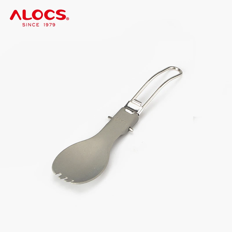 折叠打包便携式野炊餐具收纳家用可折叠露营勺子折叠勺子露营好物