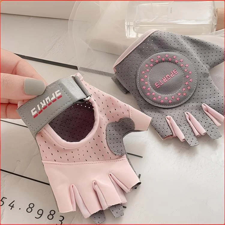 女壶铃器械单杠锻炼护腕健身手套男运动防起茧训练防滑半指薄手套