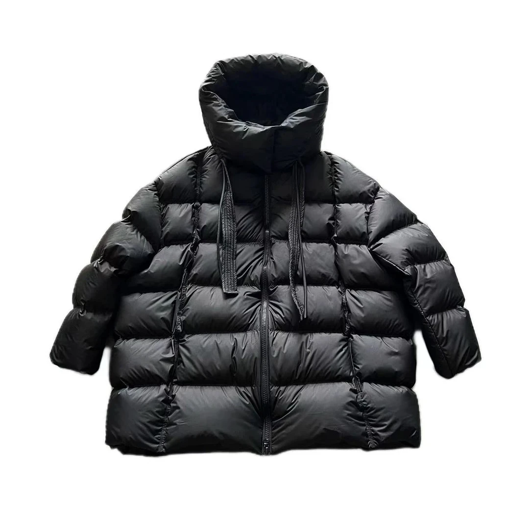 【秀秀新品xiuxiu】高品轻盈保暖中长款羽绒服 冬季