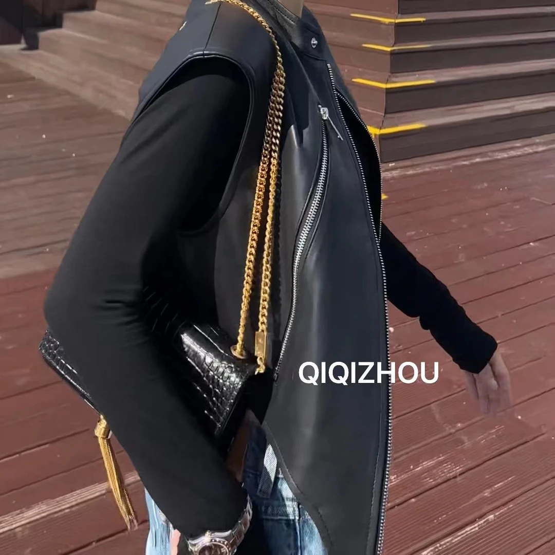 QIQIZHOU定制绵羊皮皮马甲（盗图必究）