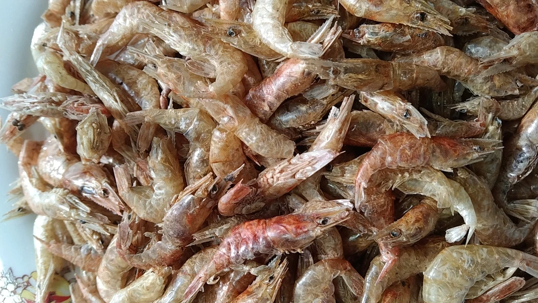 农家自晒淡水无盐小米虾干