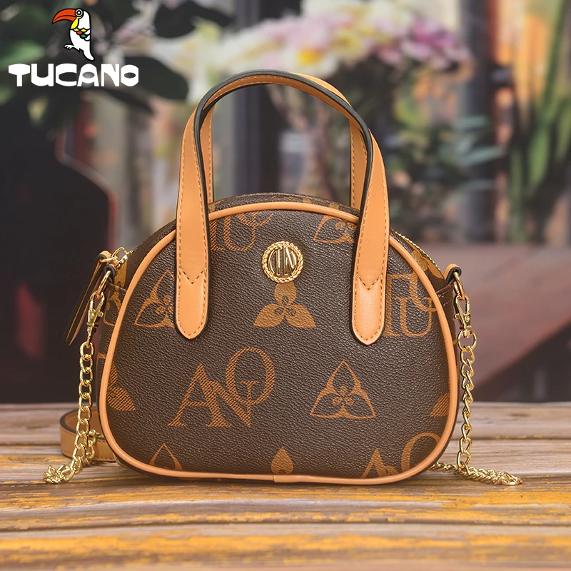 正品啄木鸟女包手提包女士包包单肩斜挎贝壳包2025新款手机小包包