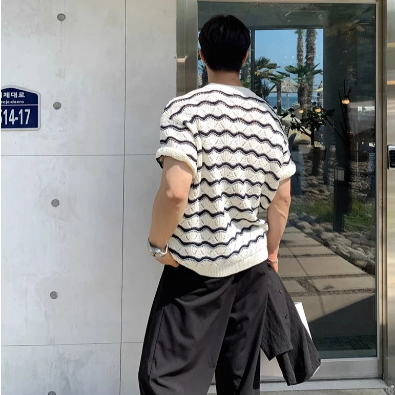 男士高级感T恤上衣半袖短袖T恤长袖男T恤ins圆领翻领高端男士短袖