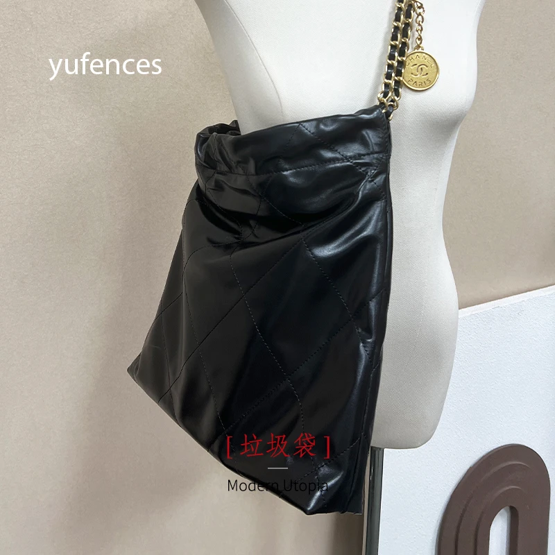 YuFences/与樊 · 垃圾袋 头层牛皮高定包  ＃6187