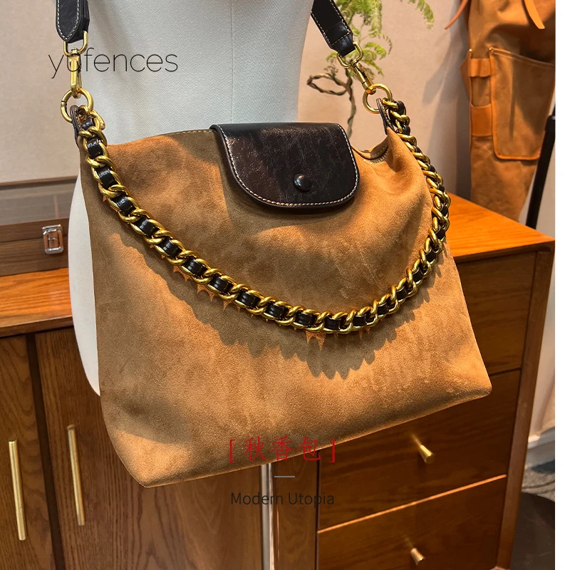 YuFences/与樊 · 秋香包  秋冬大容量单肩斜挎包＃6120