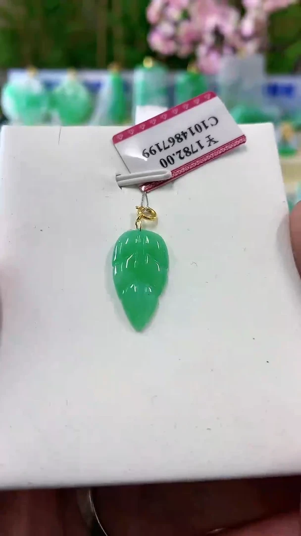 【闪购商品】翡翠颈饰未镶嵌挂件