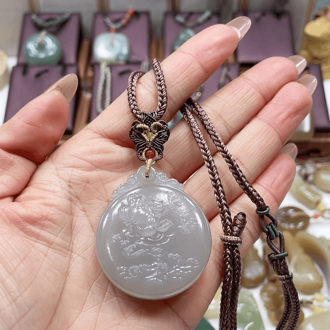 【闪购商品】和田玉颈饰未镶嵌可****式