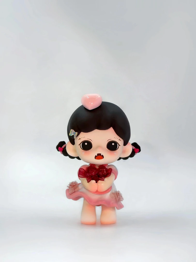 小王DIY手绘萌粒mini潮玩盲盒改娃工艺摆件手工工艺改娃手绘珠