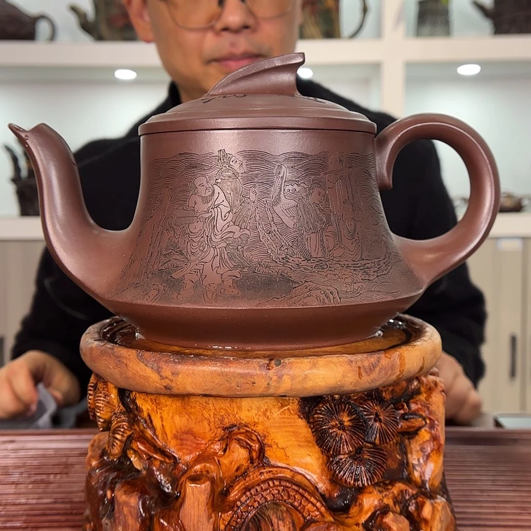 紫砂茶壶勇淑英老师1600c c