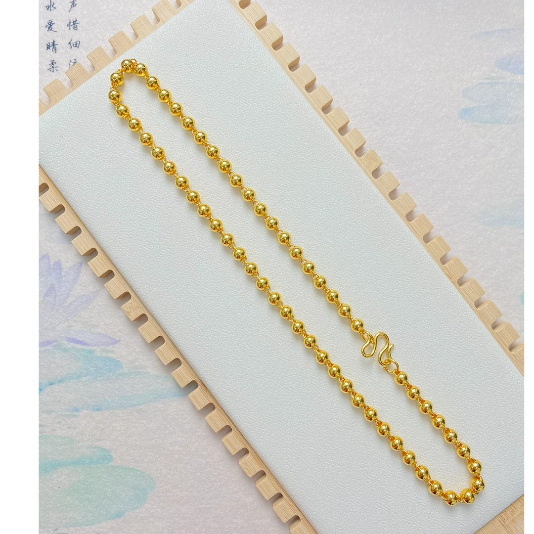 合金项链 光珠卡8 项链时尚型男潮流 百搭款