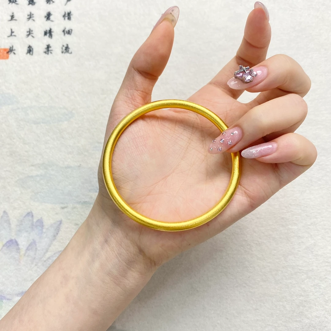 足银手镯 足银手镯  古法手镯 包银气质时尚精美磨砂