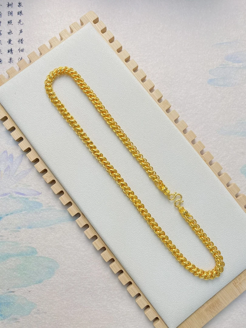 合金项链 泰国链小 百搭足银项链 气质潮流搭配