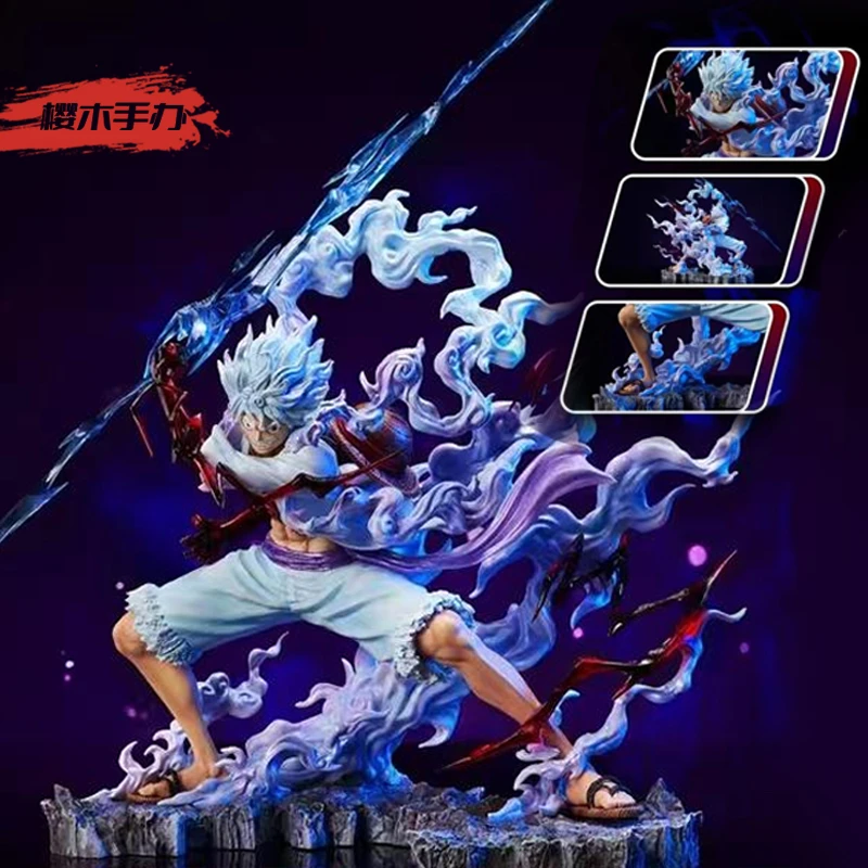 海贼王Wink紧握雷电五档尼卡路飞动漫二次元手办雕像模型动漫周边
