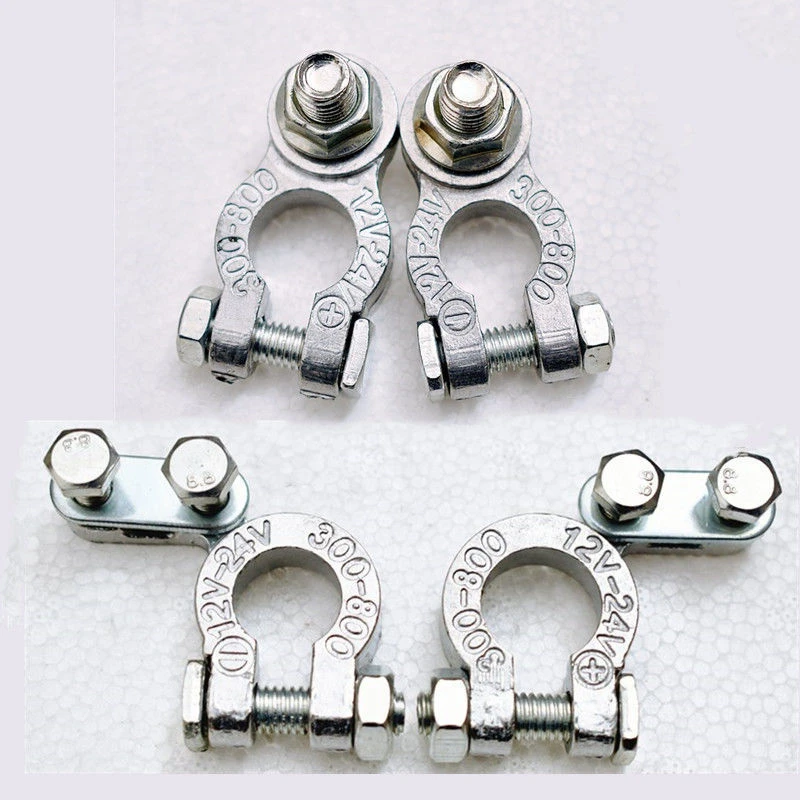 汽车货车蓄电池电瓶桩头 接头 连接头 夹头优质电瓶专头夹头桩头