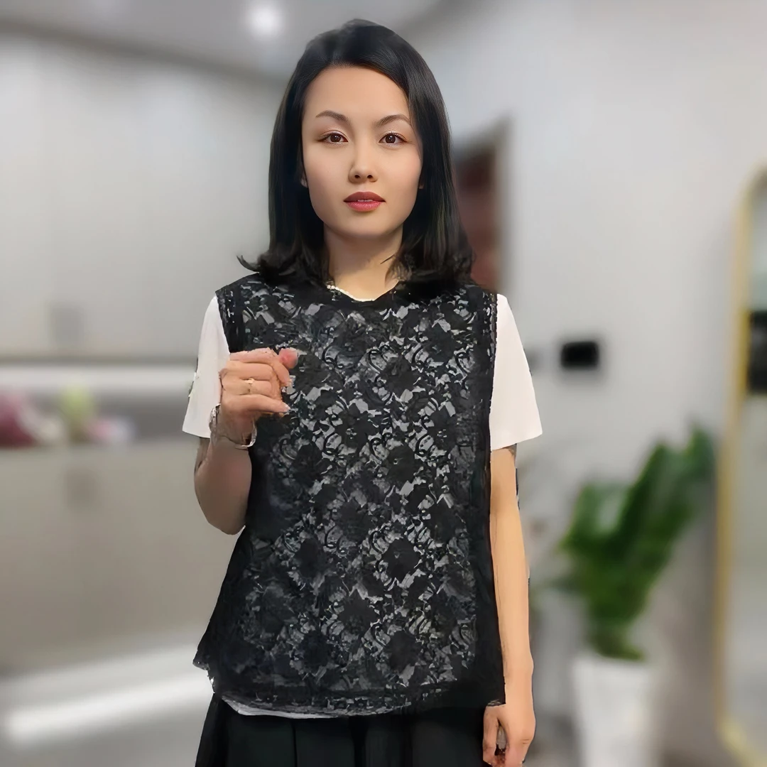 【香香优选】韩国四季款蕾丝背心马甲新款女士时尚洋气舒适百搭网红