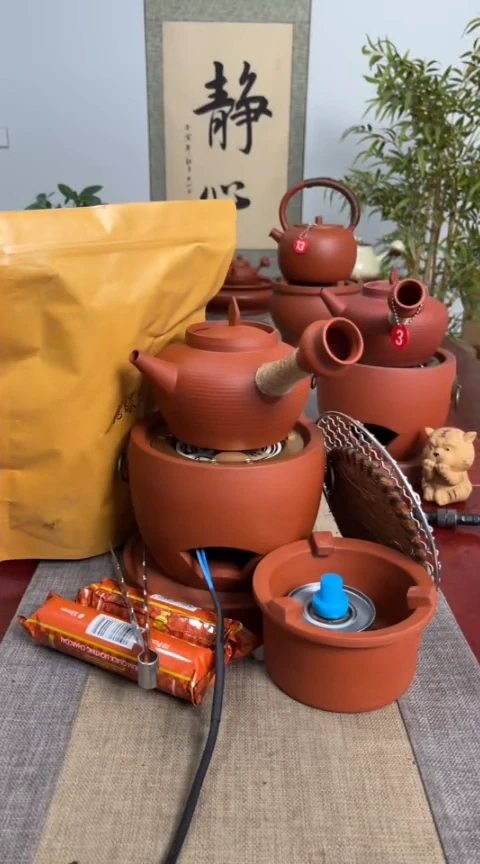 【闪购商品】瓷瓷福星炉＋如意壶＋电炉丝10件套