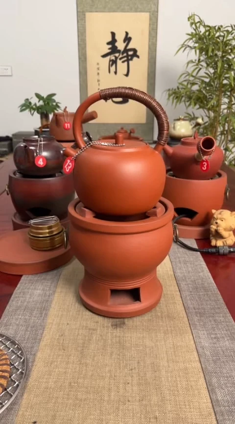 【闪购商品】瓷瓷福运炉＋舒心提梁壶
