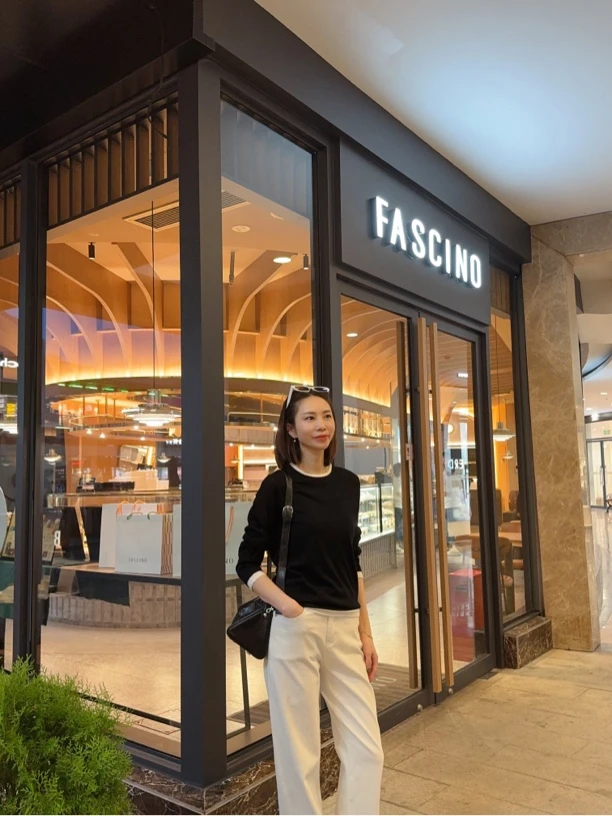 晓夏自制 纯山羊绒假两件 软糯亲肤显瘦百搭柔软弹力毛衣上衣