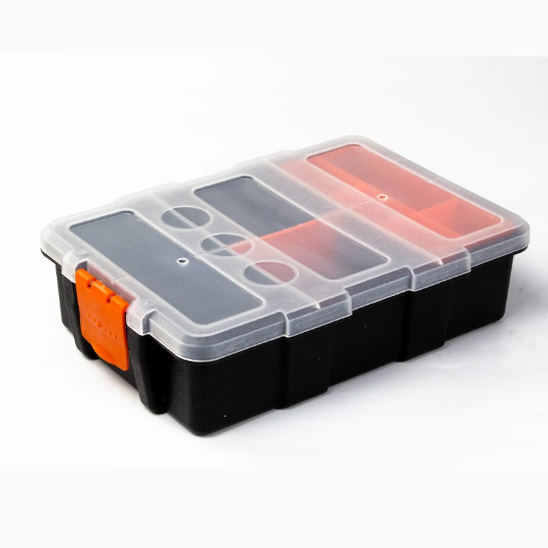 零件盒 分类收纳盒 塑料分格五金工具箱多功能组合式螺丝元件盒子