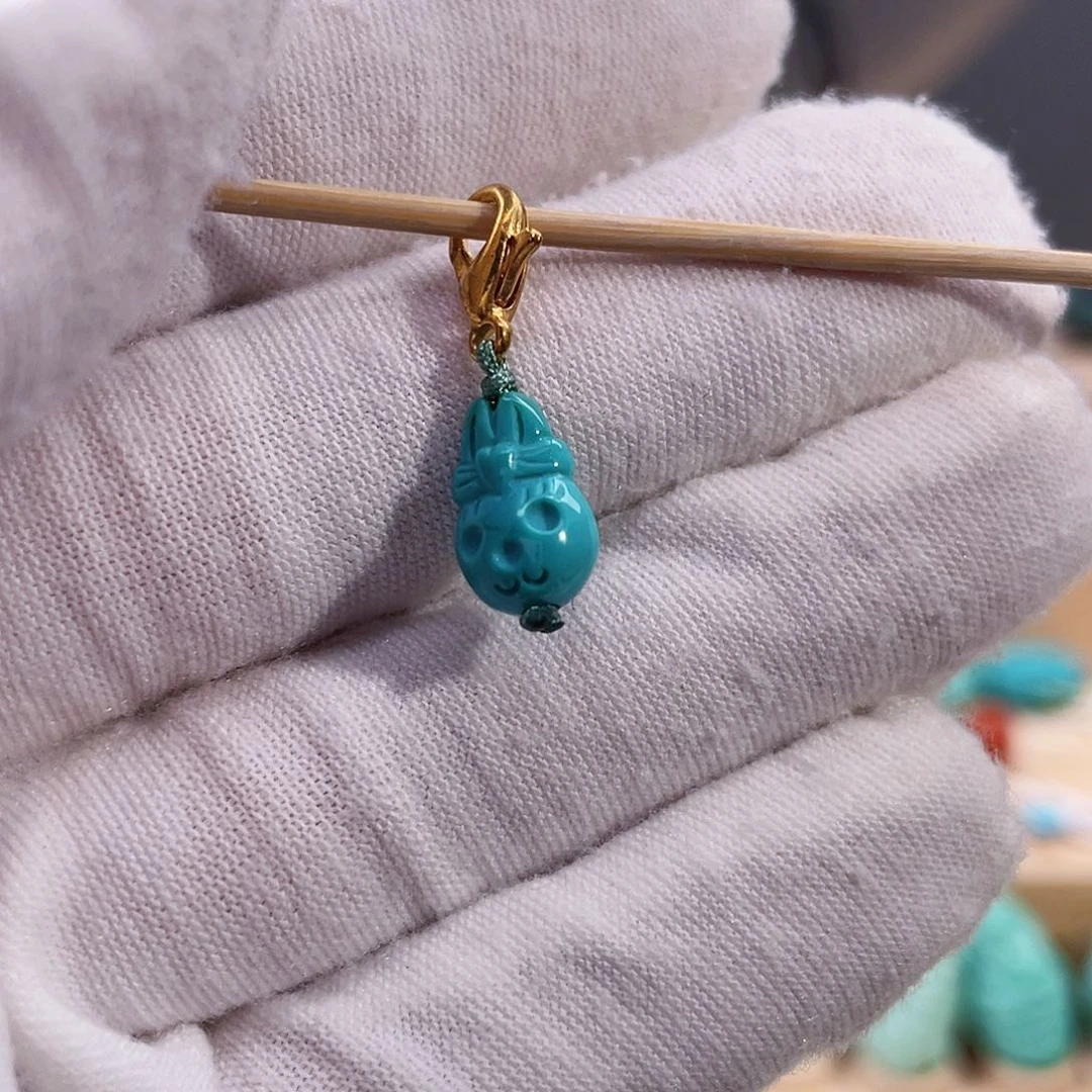 绿松石珠宝奇石未镶嵌