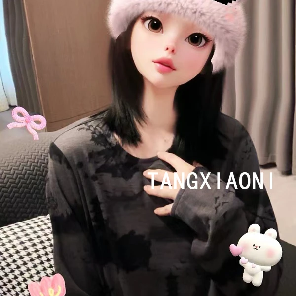 水墨丹青 打底上衣