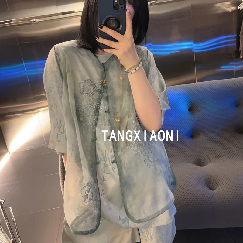 2025春夏【水蓝貔貅】马甲