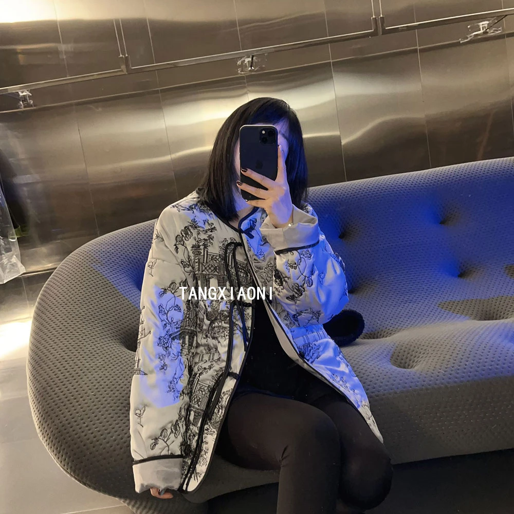 全手工刺绣  “楼宇亭台”外套