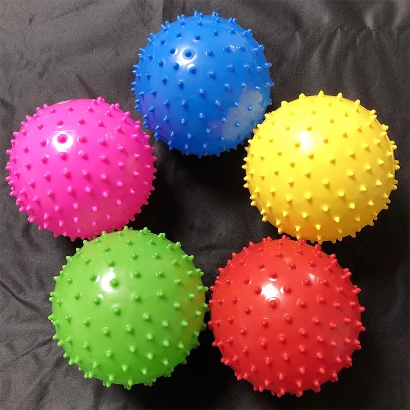 中国民族民间舞蹈学院考级专用四级花皮球韵律操球刺球表演出道具