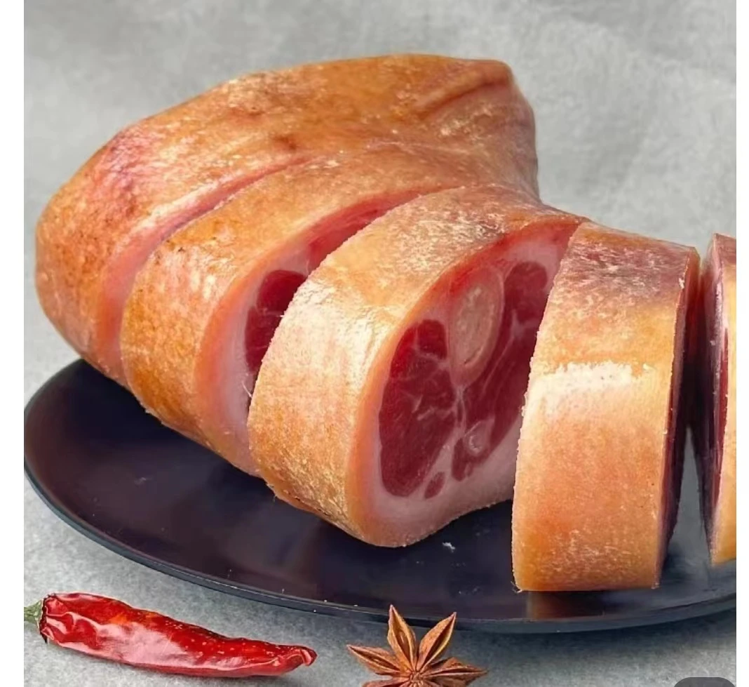 3斤【金钱部位】宣威农家低盐老火腿纯手工腌制自然风干食用土猪肉