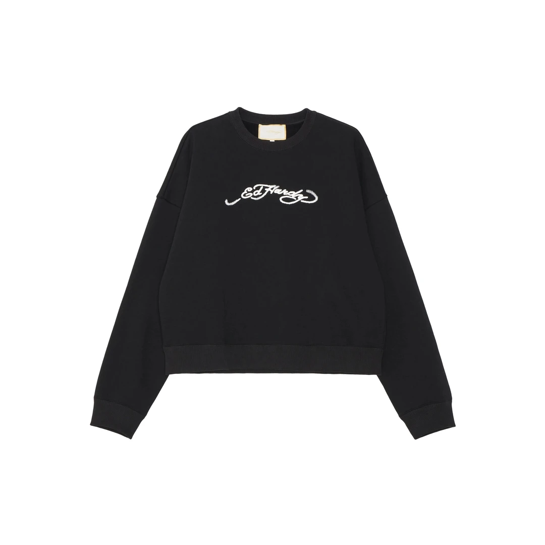 Ed Hardy/埃德哈迪秋冬虎头百搭圆领卫衣男女同款E1PTU367