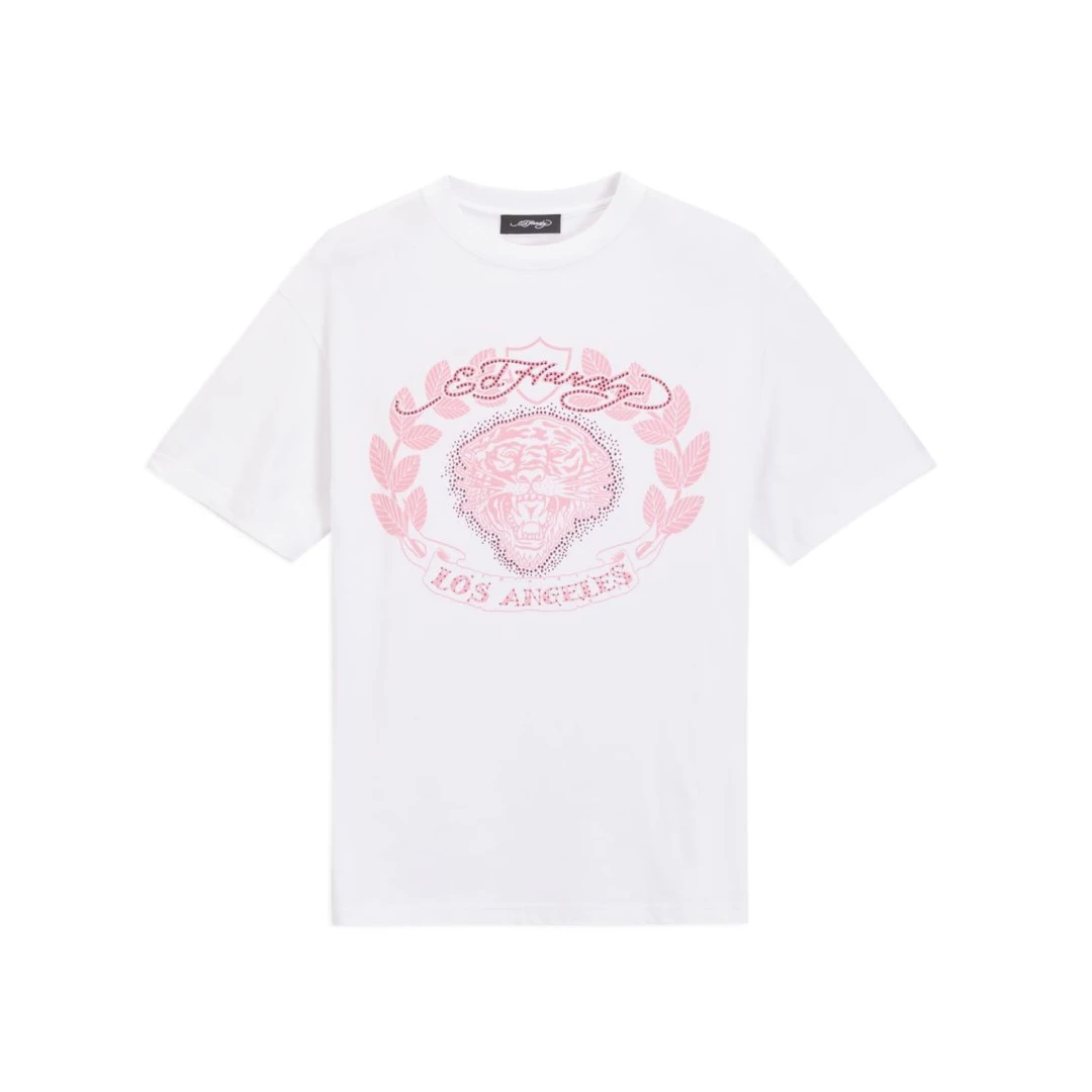 Ed Hardy夏季新款虎头LOGO宽松潮流短袖E1QYW241