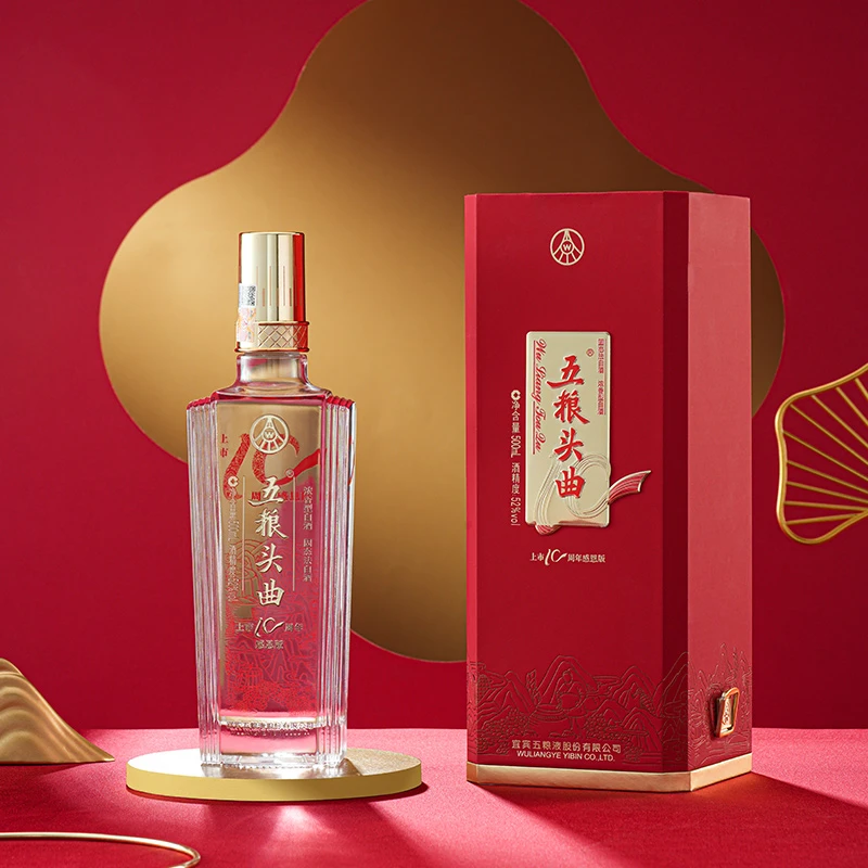 wuliangtouqu/五粮头曲 上市10周年感恩版浓香型白酒52度500ml/瓶