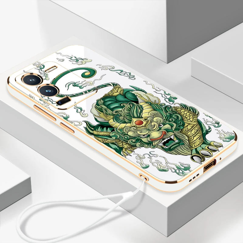 电镀貔貅适用于VIVOS15手机壳镜头全包硅胶防摔软壳【送挂绳】