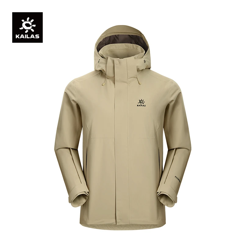 Kailas/凯乐石【猎风购物】硬壳冲锋衣防水透气户外登山徒步外套男