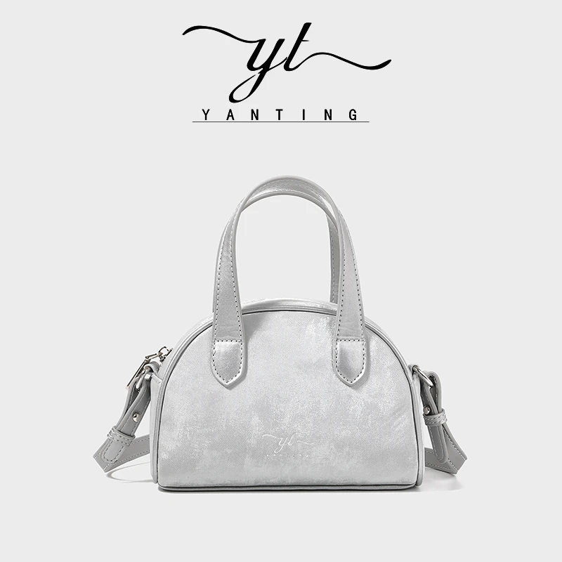 时尚夏季新款小包轻奢波士顿枕头包个性手提包斜挎包无礼盒YT8010