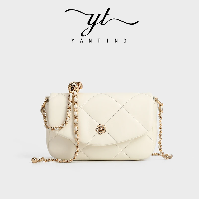 链条包包女2024夏季新款时尚高级感单肩斜挎包百搭腋下包YT8017