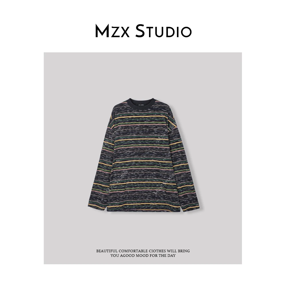 MZX 春季高级感条纹百搭上衣SY6812-Y