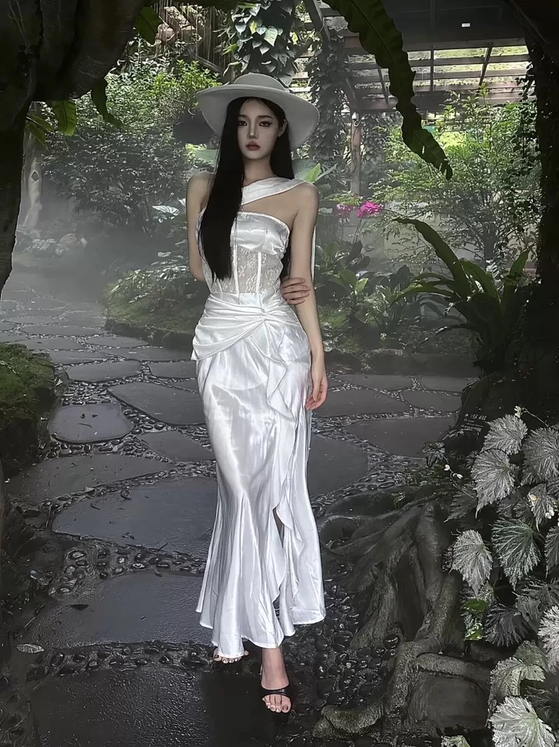 《直播专属链接》辣妹暗黑风朋克风系列法式气质显瘦女装