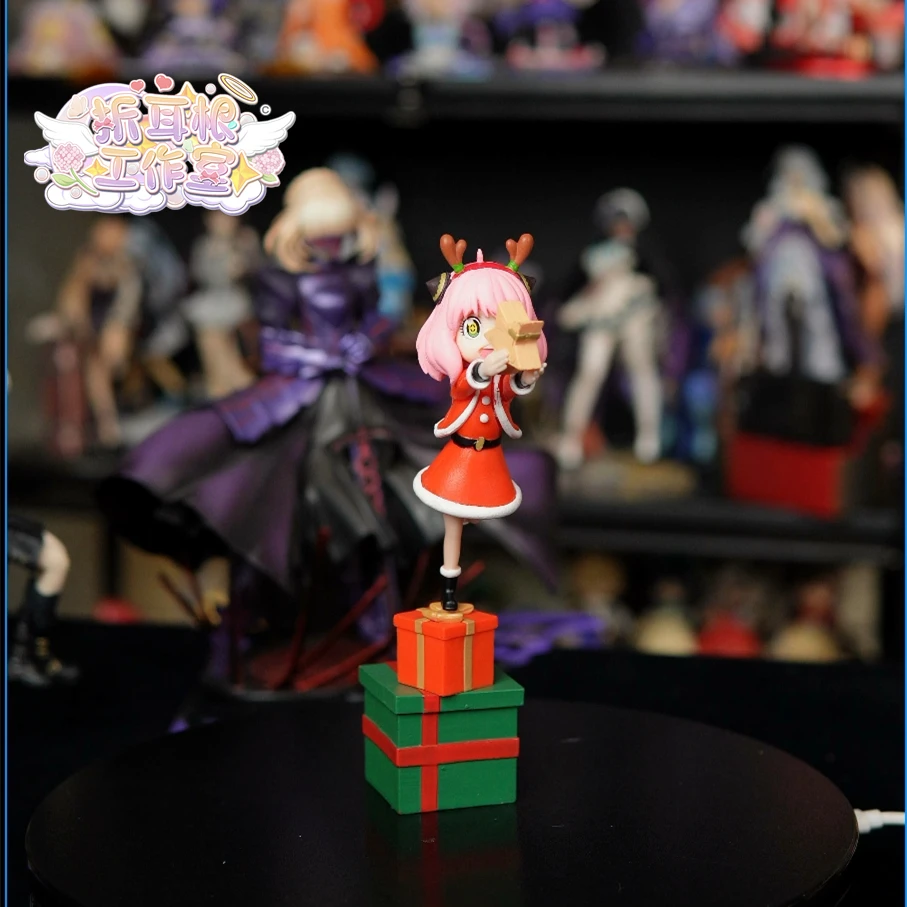 哇叽TOYS圣诞限定阿尼亚手办 间谍过家家系列阿尼亚可爱公仔礼物