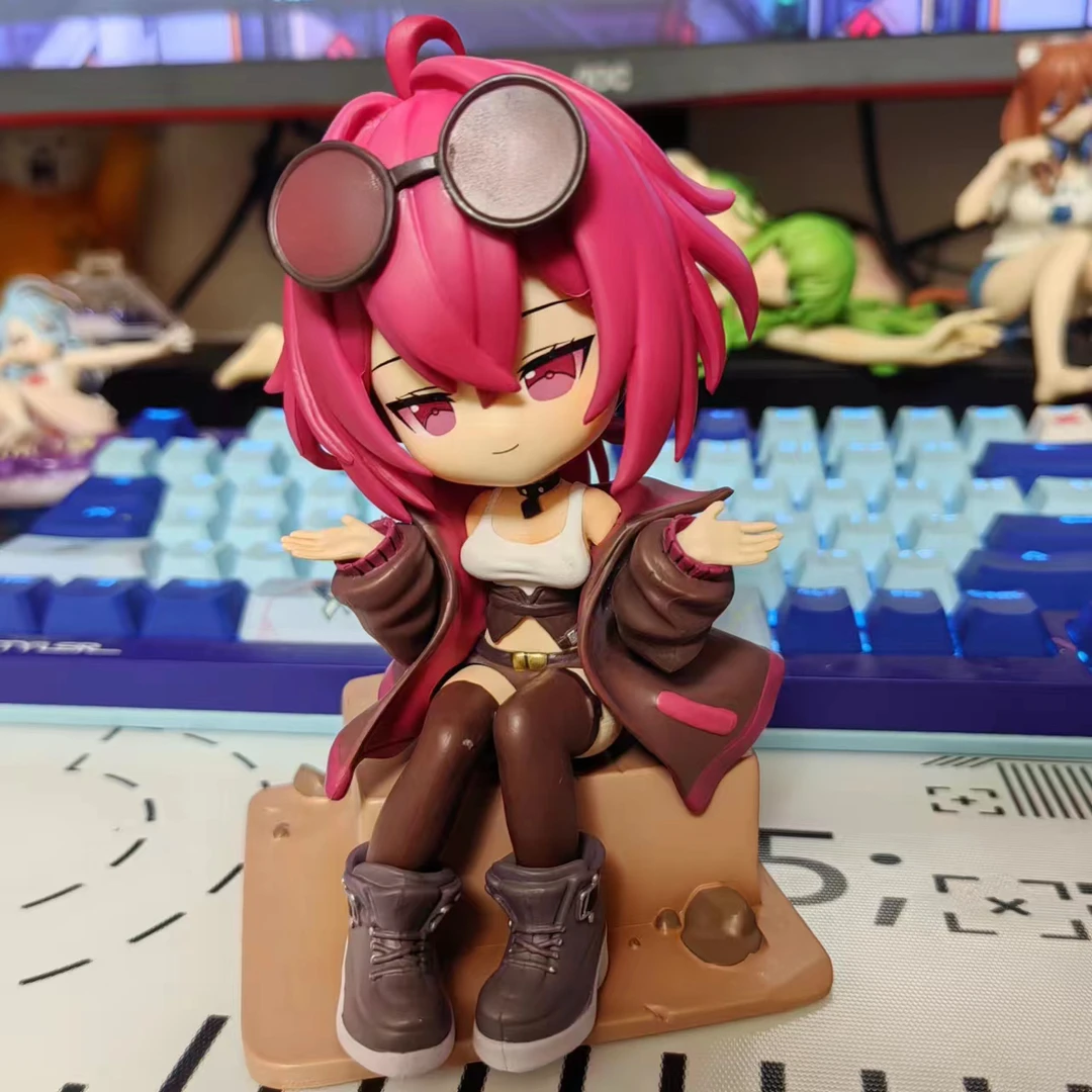 崩坏 星穹铁道 卡芙卡 Q版坐姿美少女手办潮玩雕像模型摆件礼物