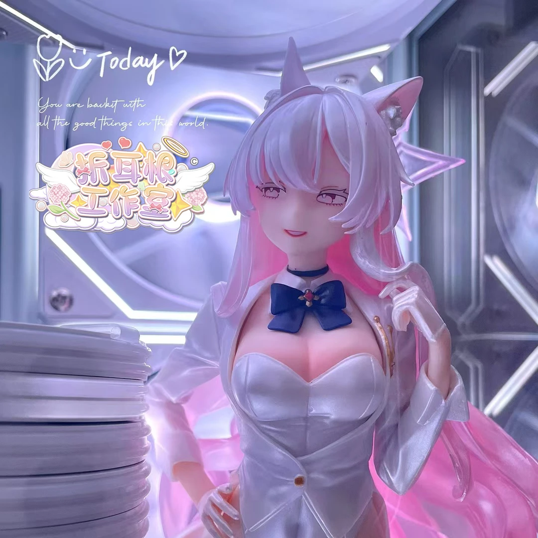 ★杰瑞精修版★碧蓝档案清澄晶  二次元美少女动漫游戏手办模型摆件